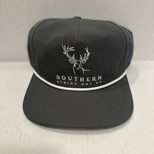 Southern String Hat Co Gray Buck Rope Hat April Drop
